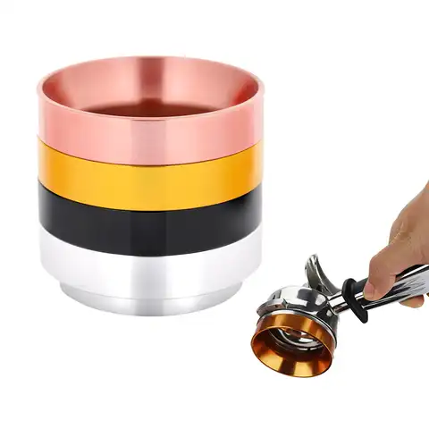 Алюминиевое Дозирующее кольцо Breville Delonghi Krups с магнитом для пивоваренных мисок, инструмент для бариста, тампировки кофе, эспрессо, 51 мм 54 мм 58 ...