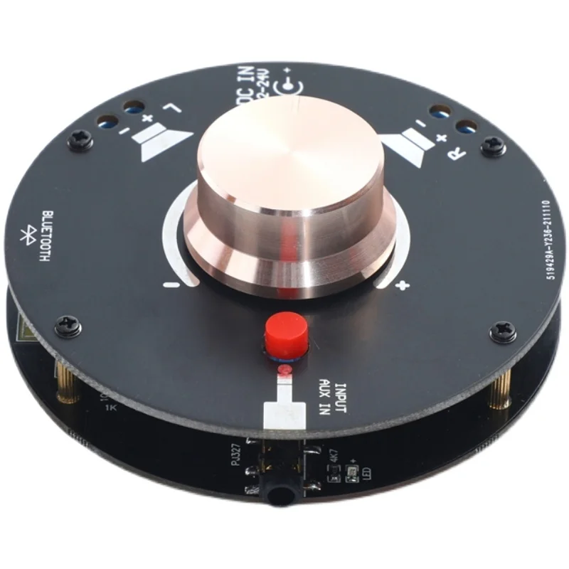 

Цифровой тональный Bluetooth усилитель мощности HIFI D50B Class D TPA3116 50 Вт * 2