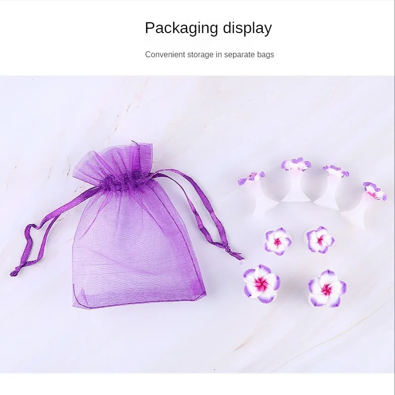 8 шт./лот мягкий силиконовый разделитель для пальцев ног цветок сердце