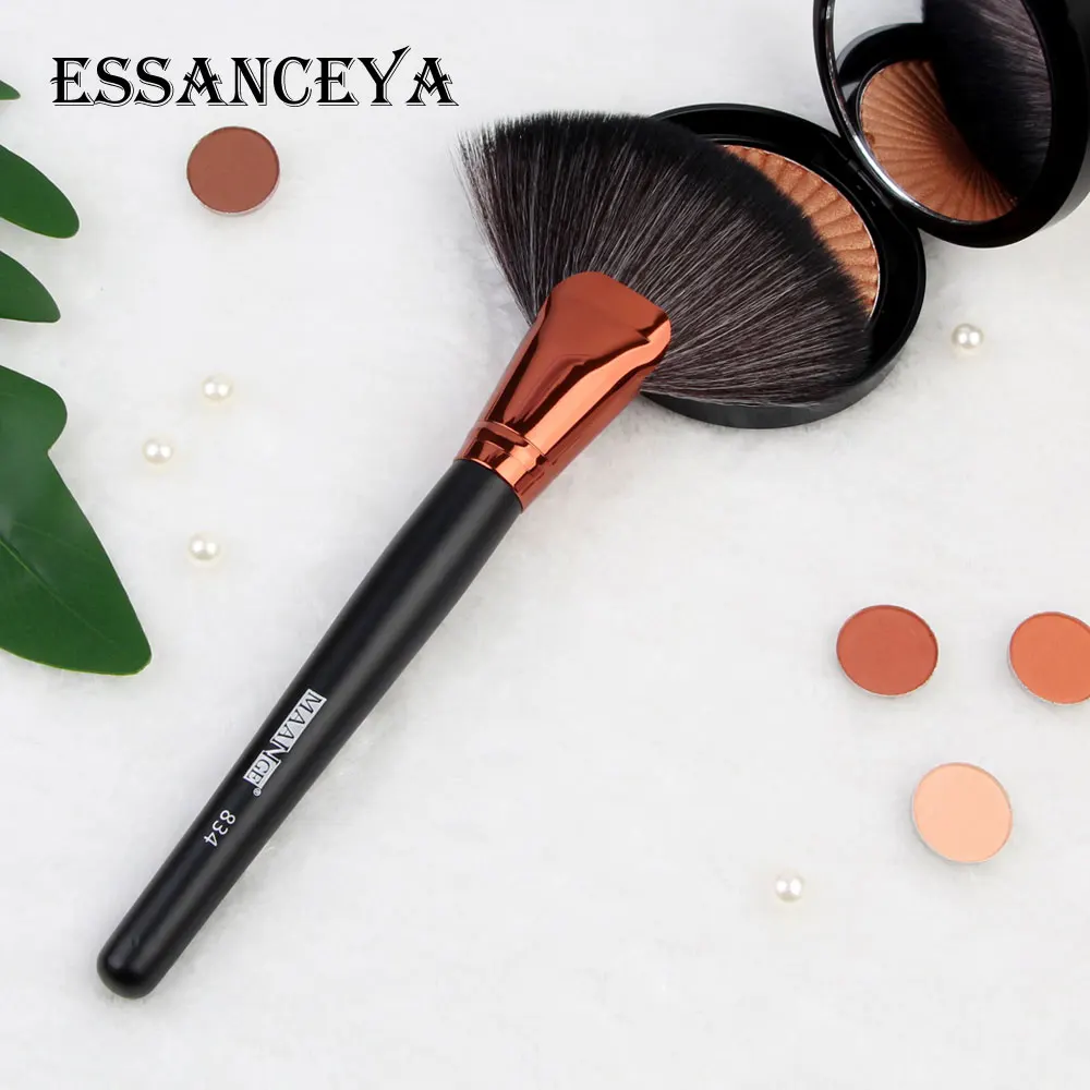 ESSANCEYA 1 шт. Кисть для нанесения маски большая Щетка для нанесения основа Румяна Пудра хайлайтер кисть порошок пыль Чистка щетки Косметические приборы