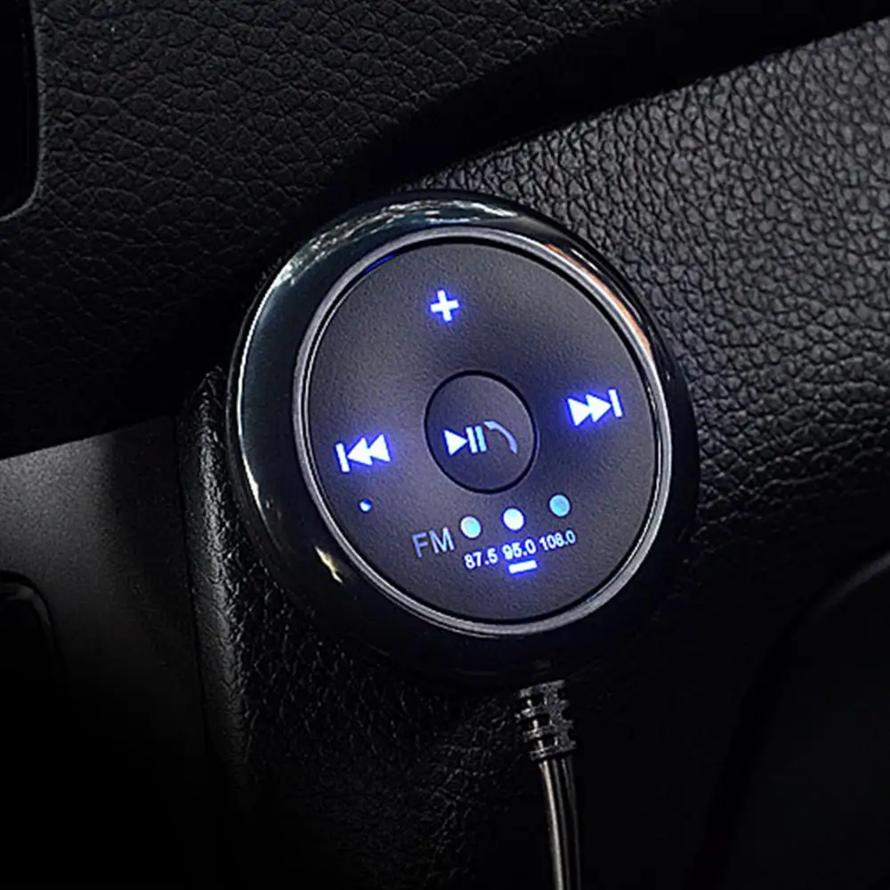 Onever автомобильный 3,5 мм приемник Bluetooth музыкальный аудио приемник адаптер Hands-free автомобильный комплект A2DP набор для трансляции Поддержка aptX декодирование