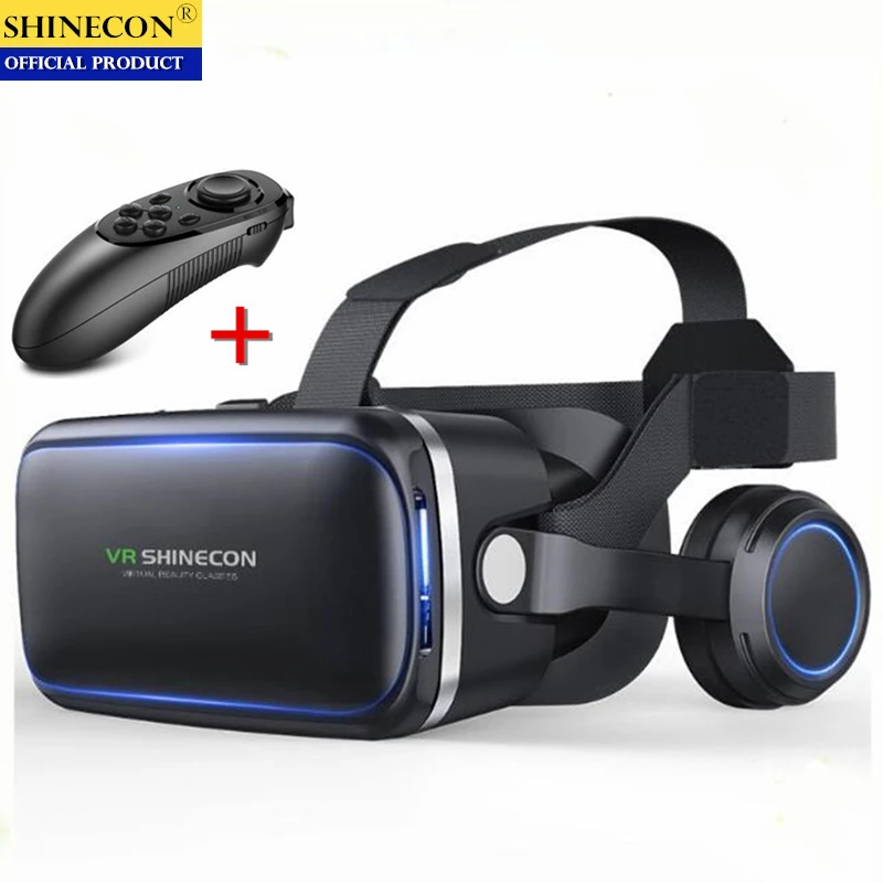 Оригинальная VR Виртуальная реальность 3D очки коробка стерео VR Google картонная гарнитура шлем для IOS Android смартфон, Bluetooth рокер