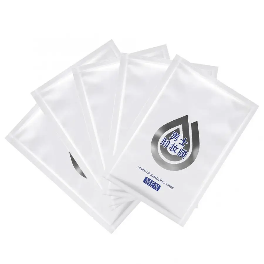 5 шт. мужские салфетки для снятия макияжа влажные хлопковые лица Очищающий