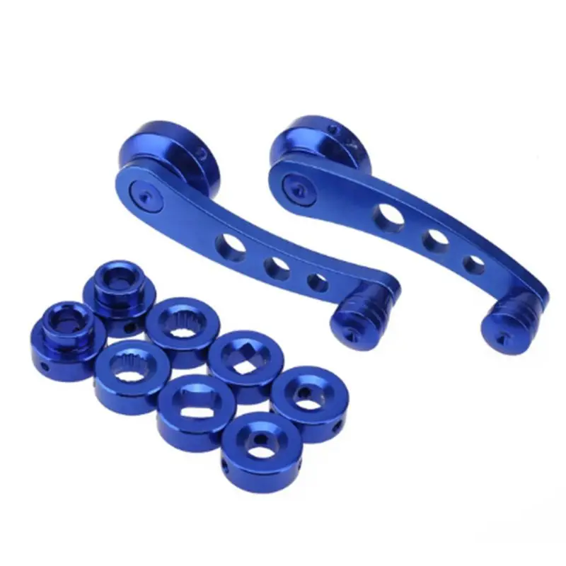 2 шт. Универсальная автомобильная заготовка алюминиевая рукоятка для окна Замена