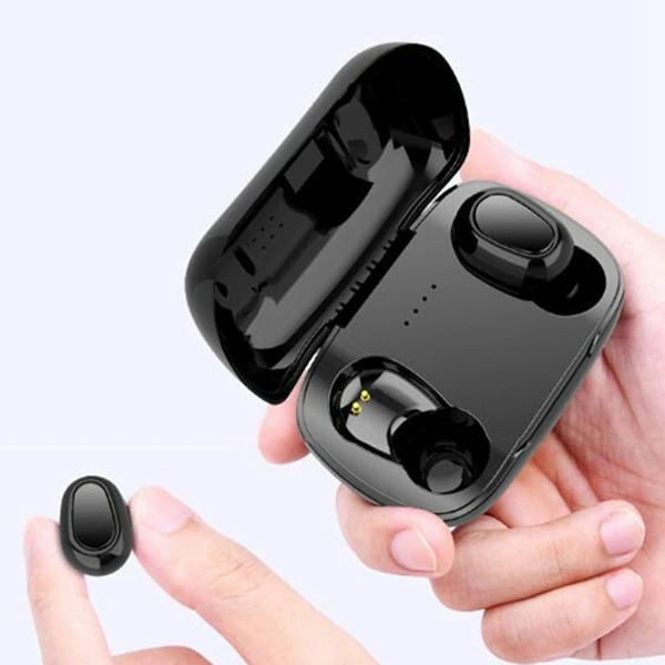 L21 TWS Bluetooth Headset Binaural 5.0 HD Call Stereo Wireless For Gym Running Sports Android/IO | Электроника