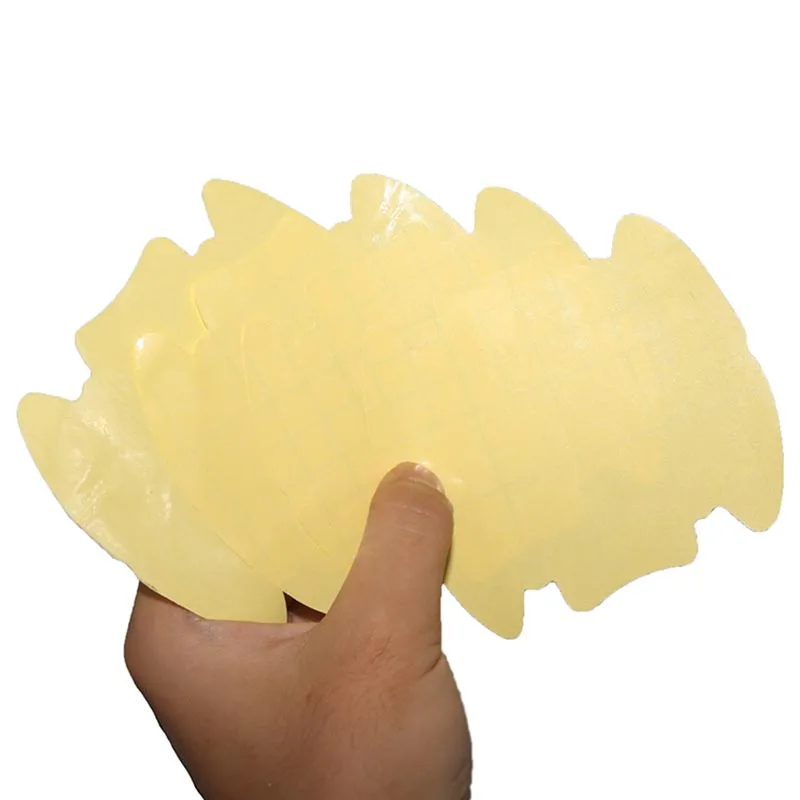 4 шт. универсальные невидимые автомобильные ручки царапины тряски защитные