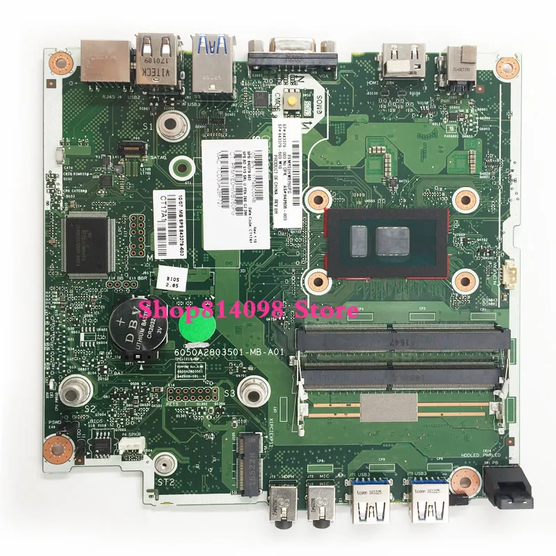 I3 Процессор 260 G2 материнская плата для hp 260 G2 842606-002 843379-603 843379-003 Материнская плата тест нормально