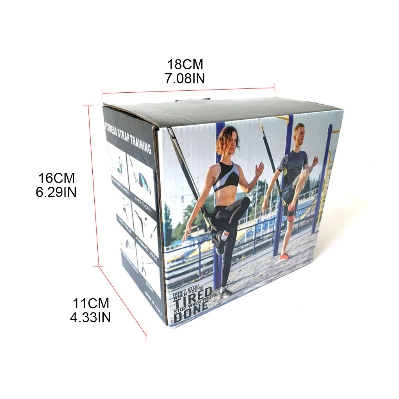 

Home Gym Suspended Pull Rope Suspension Resistance Strength Training Strap