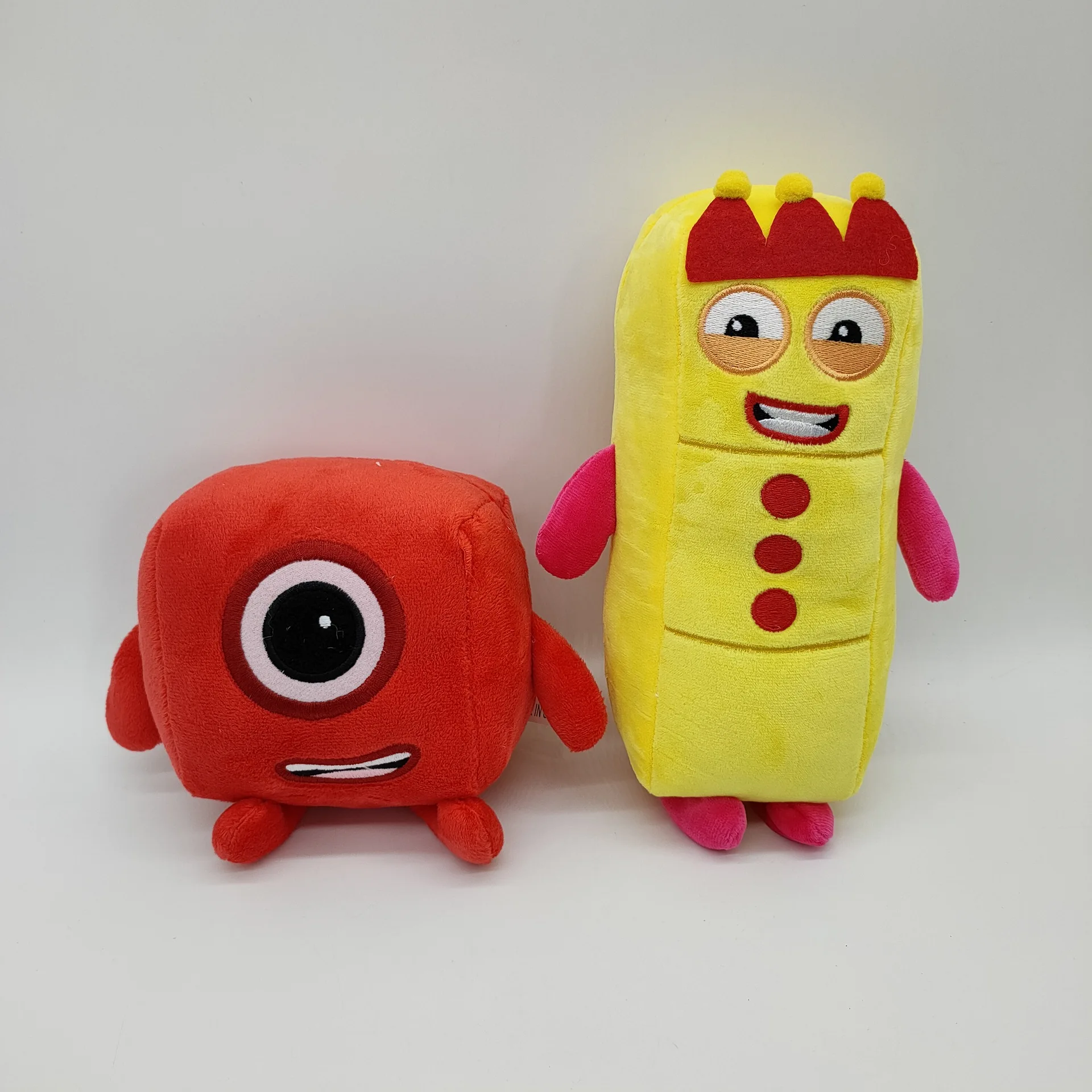 4 unids/set Numberblocks juguetes de peluche N&uacute;mero de peluche Serie de Televisi&oacute;n y pel&iacute;cula juguete educativo de dibujo animado regalo de los ni&ntilde;os-3