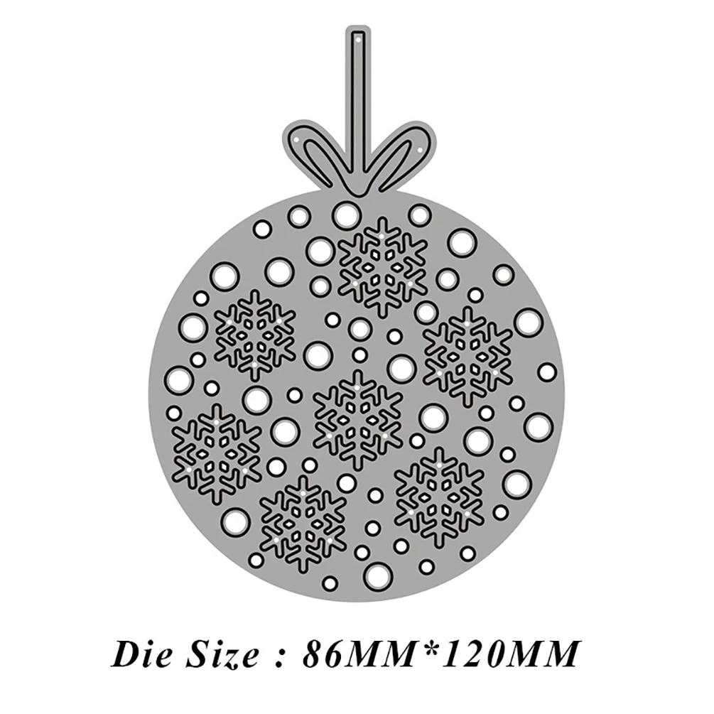 

DIY Snowflake Metal Cutting Dies Frame Die Cutting Merry Christmas Stencils For Card Paper Scrapbooking Embossing Handcraft