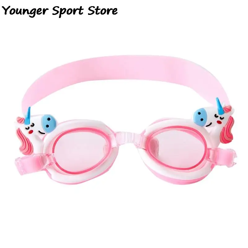 

Cute Children Kids Waterproof Silicone Anti Fog UV Shield Unicorn Swimming Glasses Goggles Eyewear Waterproof Eyeglasses