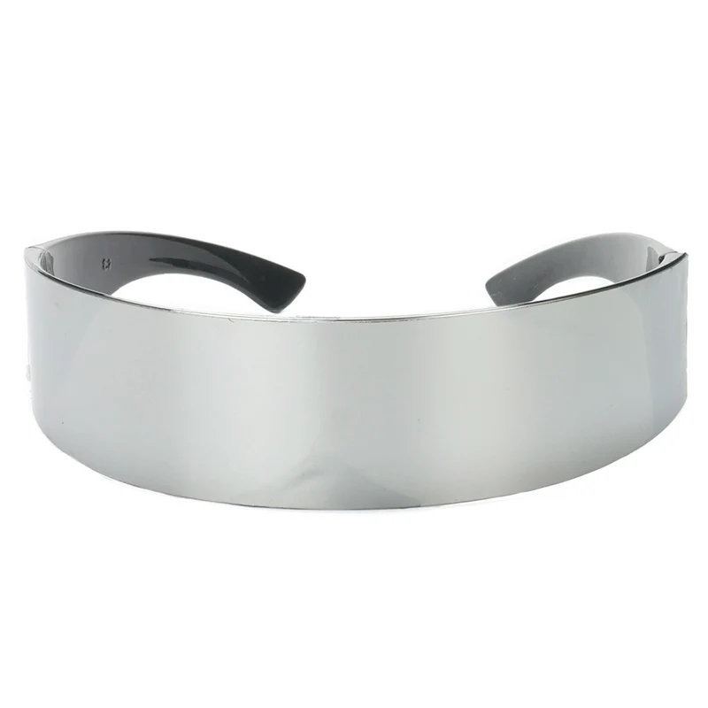 Забавные футуристические Защитные солнцезащитные очки робот космические