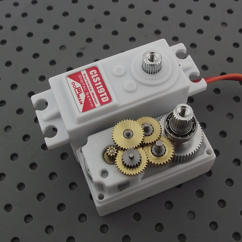 1 шт./лот CLS119TD 9 кг низкопрофильный сервопривод 42 г/0 09 с/8 3 кг. см DOMAN RC coreless digital servo |