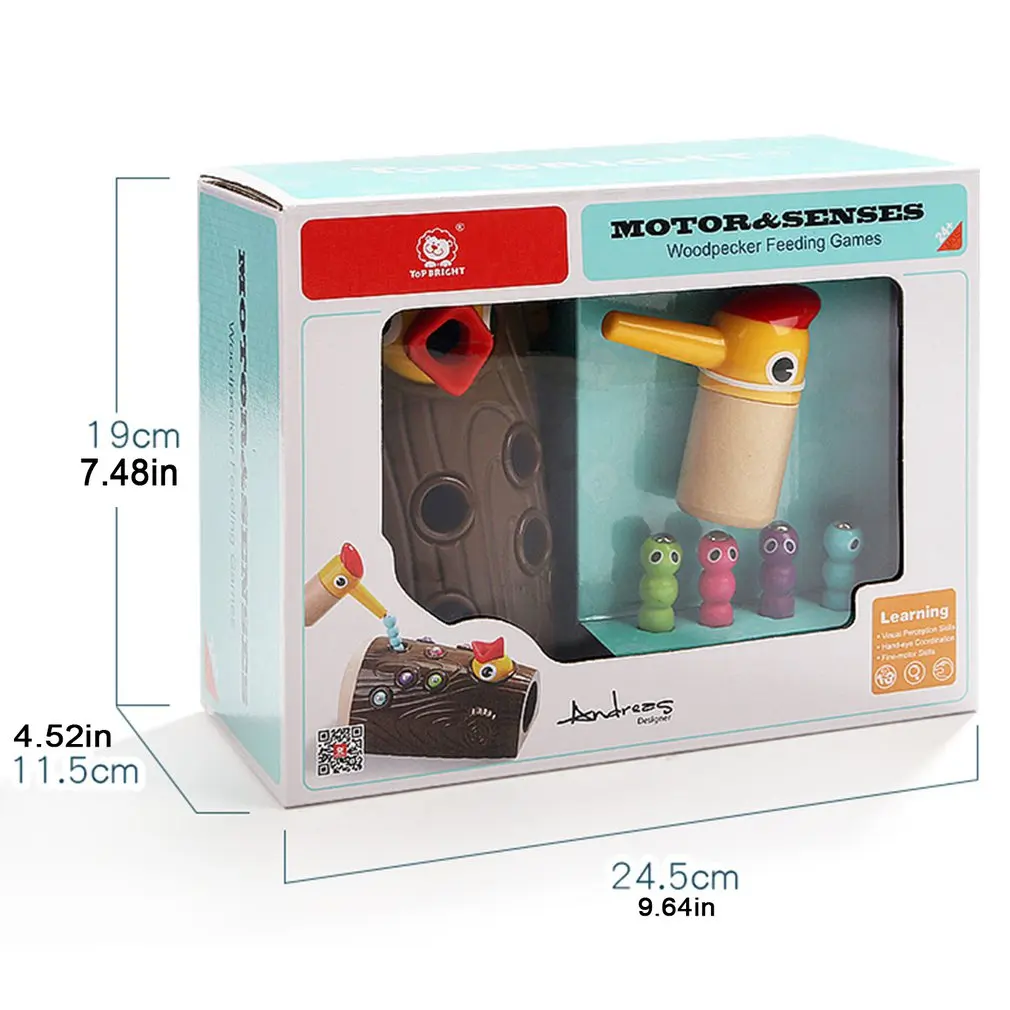 

Woodpecker Catching Insects Game Toy Intellectual Development Early Education Toys Educational Children Magnetic Toys