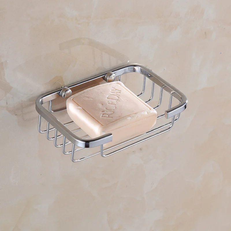 Горячая мыло Корзина Нержавеющая Сталь Настенный держатель мыла блюдо слив
