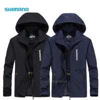 shimanos fishing jacket windproof outdoor sport fishing clothes hooded waterproof fishing clothing breathable autumn jacket men