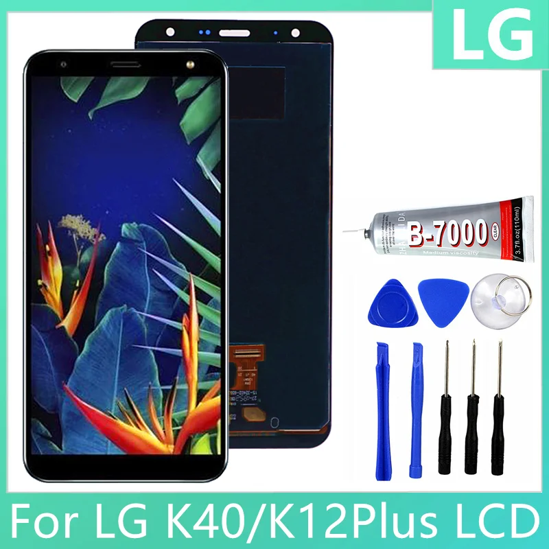 Запасные части для LG K12 PLus ЖК-дисплей кодирующий преобразователь сенсорного