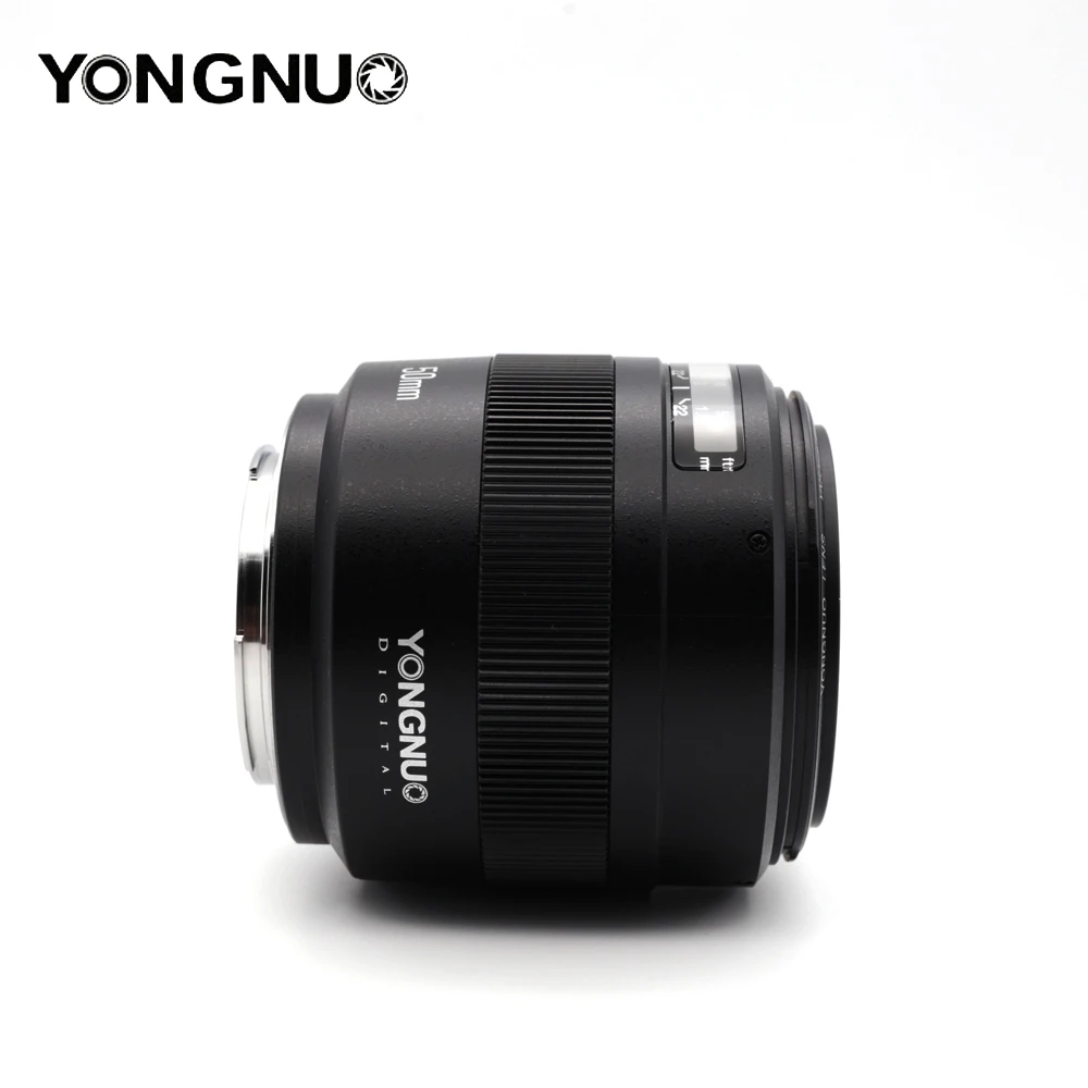 Объектив YONGNUO YN50mm F1.4 с большой апертурой и автофокусом для Canon EOS 70D 5D2 5D3 600D DSLR