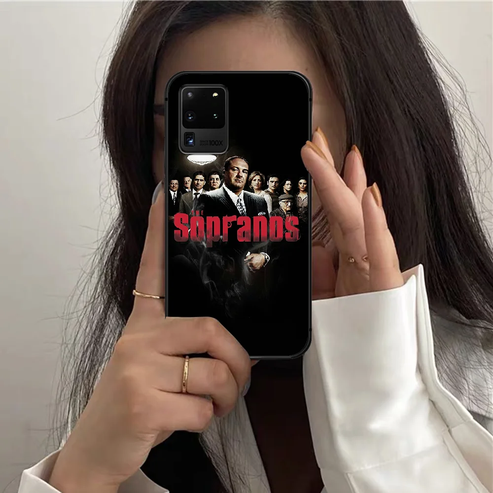 

The Sopranos Phone Case For Samsung Galaxy S 7 21 Note 8 9 10 20 E FE Ultra Plus black Cover 3D Coque Silicone Shell Tpu Hoesjes