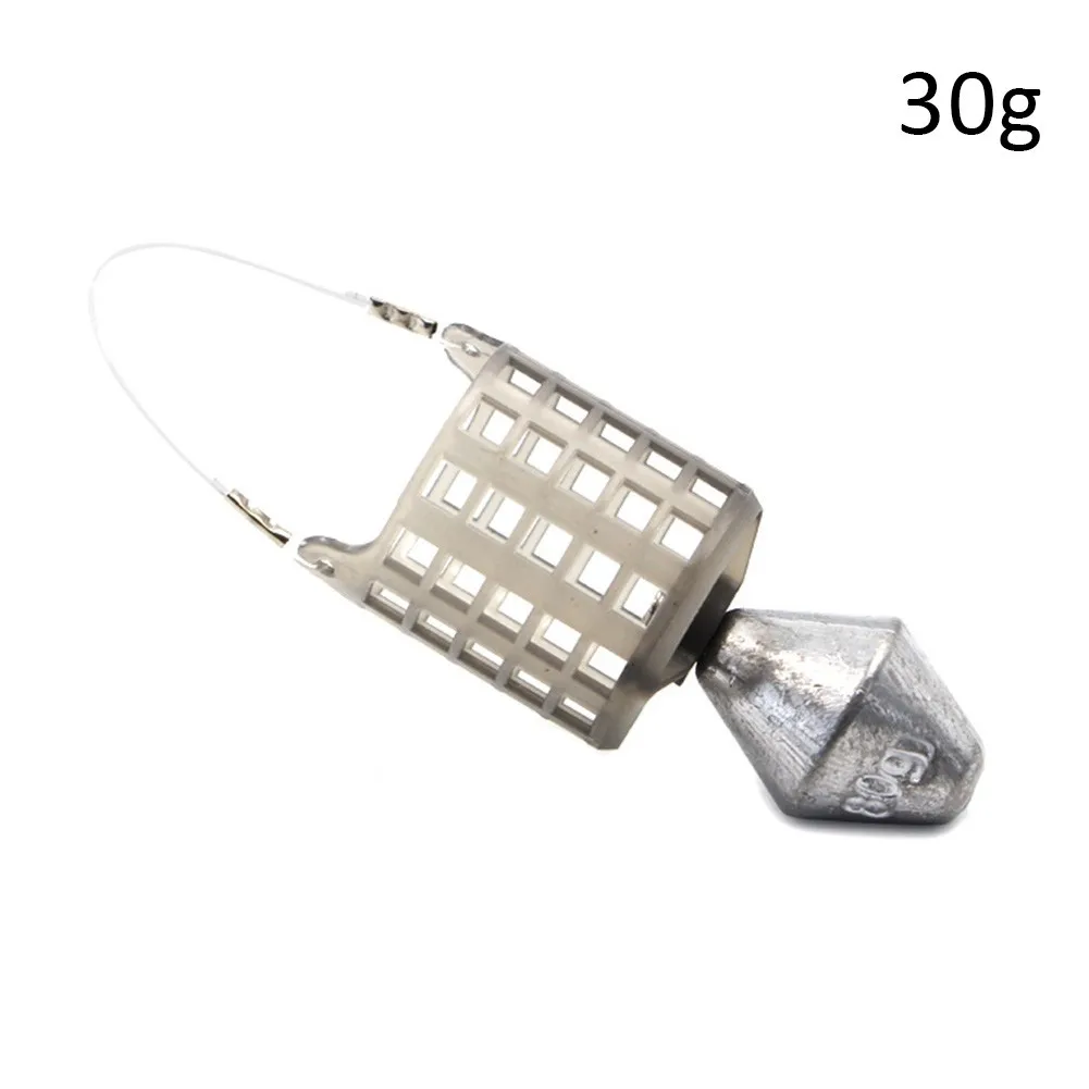 

Carp Fishing Bait Feeder Lure Holder Trap Fishing Cage Basket Fish Cage Basket Feeder Fish Tackle Accessories 30/40/50/60/80g