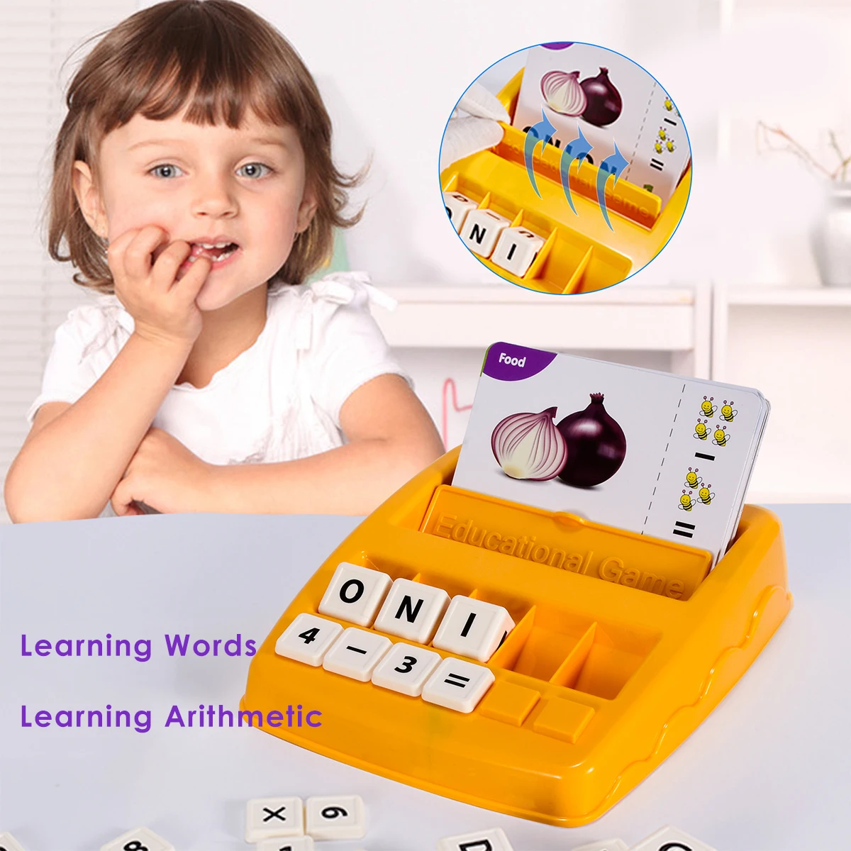 

Игра с подходящими буквами, развивающие игрушки для чтения, английские буквы алфавита, карточка, игра, детская игра для школьного обучения, ...