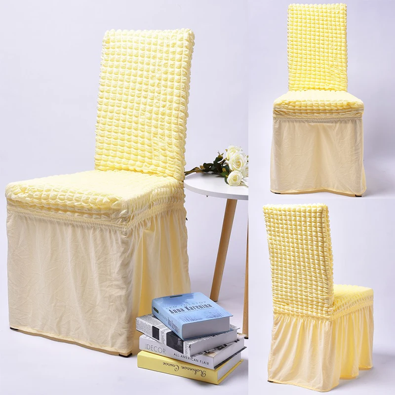 Водостойкая юбка из спандекса для свадебного банкета и стула вечерние чехлы