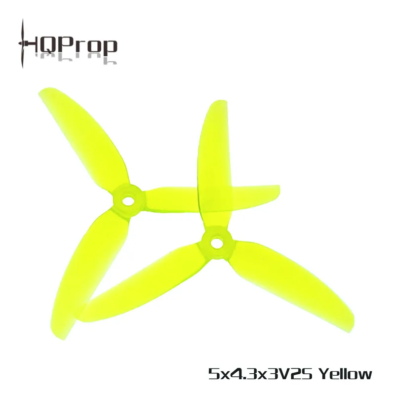 

2 HQProp, 5x4, 3x3 v2s 2CW + 2CCW 5 FPV Racing Drone RC