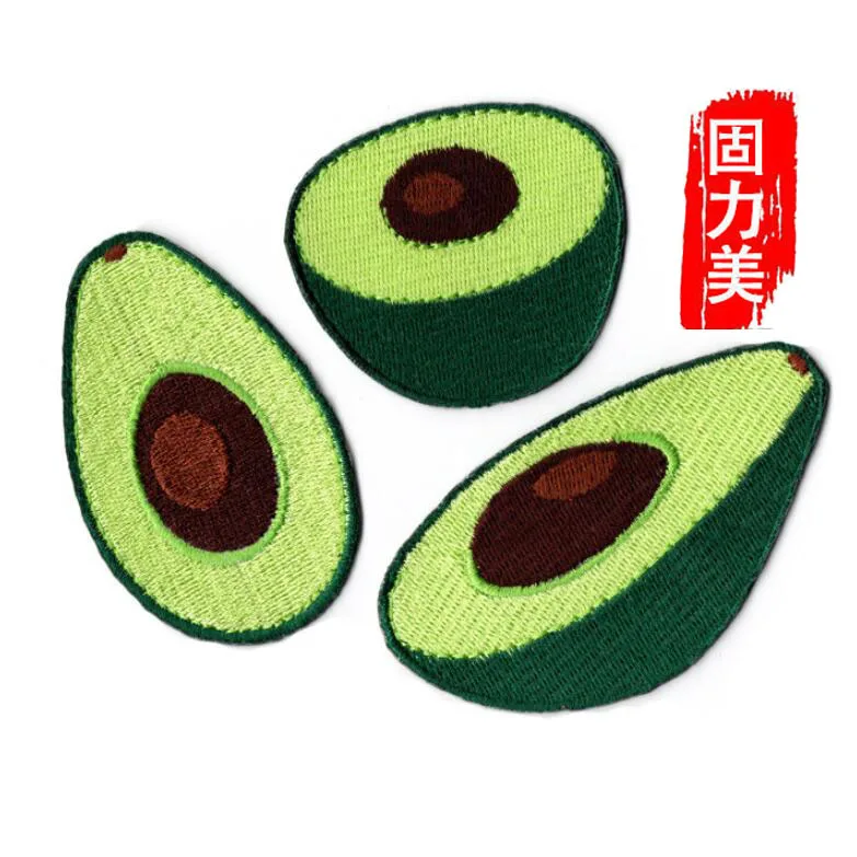 3 шт. пластырь с зеленым авокадо|Заплатки| |