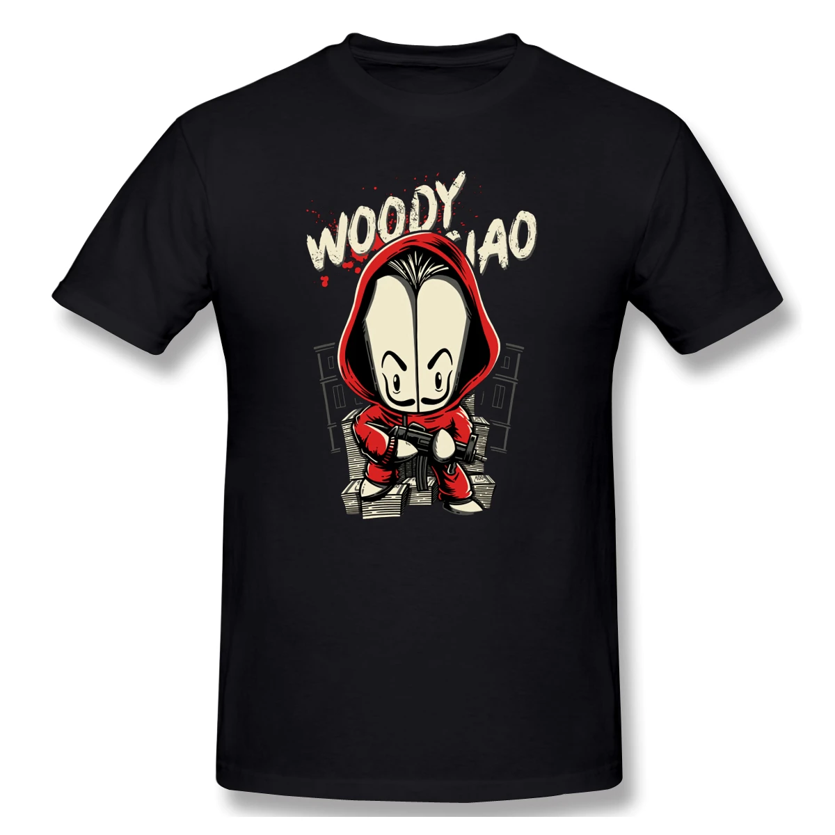 

1259. Woody Ciao Funny Novelty Men's Basic Short Sleeve T-Shirt funny anime Tops Tees European Size