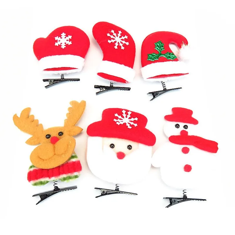 1 шт. рождественские заколки для волос милые маленьких девочек весенние с деревом