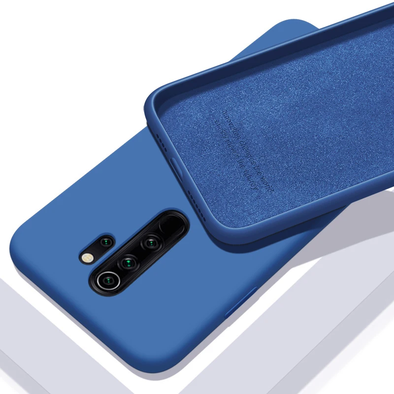 Для Xiaomi Redmi Note 8 Pro Чехол-бампер противоударный ТПУ жидкий силиконовый чехол для Redmi Note 8 Coque Note8T 8T Redmi 8 8A чехол