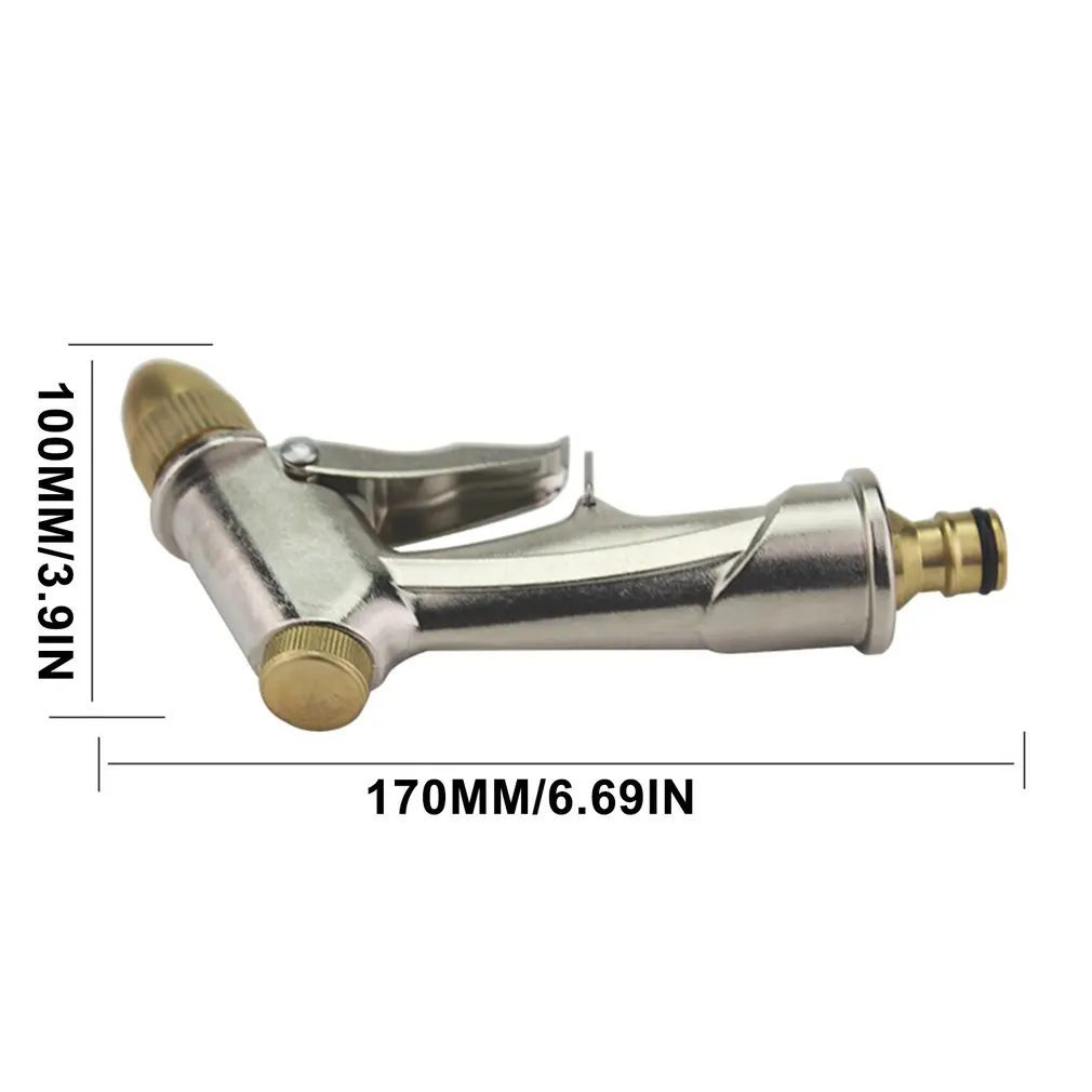 

Car Washing Sprinkler Metal Handheld Water Nozzle High Pressure Garden Hose Nozzle Sprayer Washing Tools