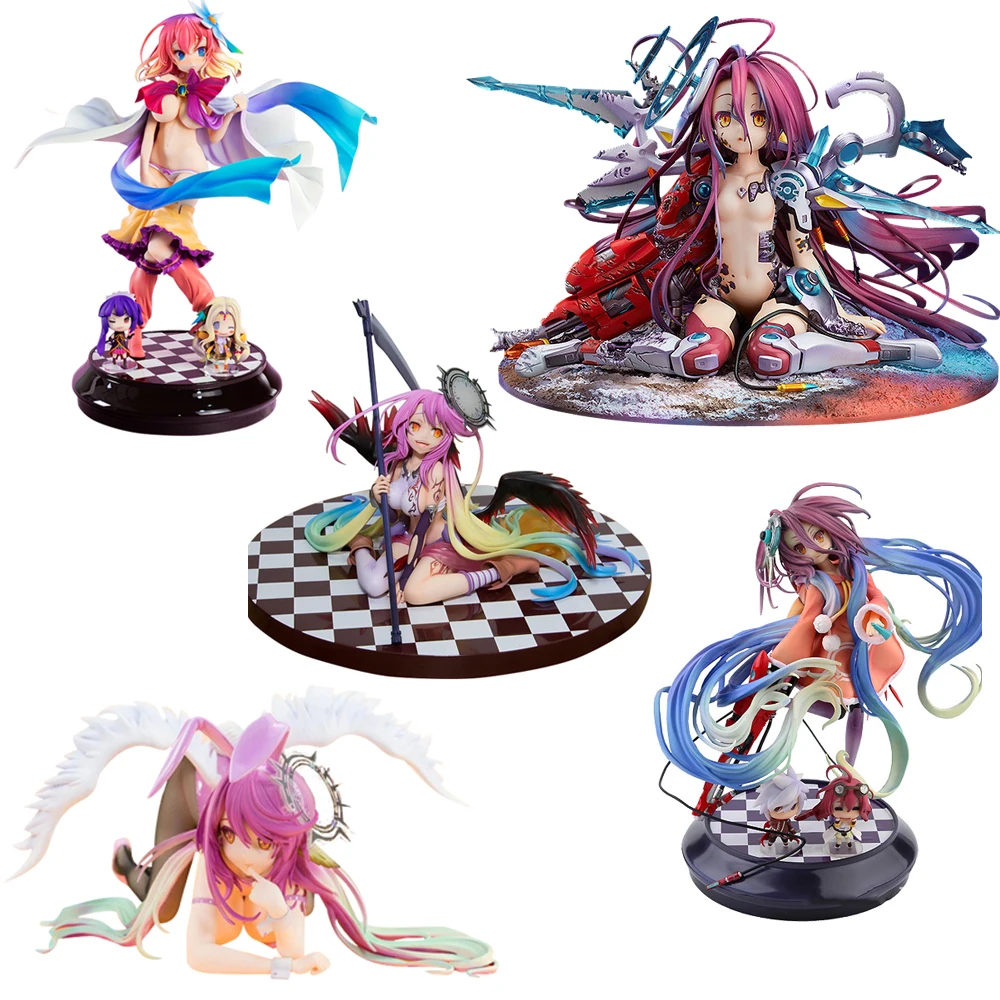 

Аниме NO GAME NO LIFE Flueqel Jibril сексуальные девушки ПВХ экшн-Фигурки игрушки Аниме Фигурки игрушки взрослые Статуя Коллекционная модель кукла подарок