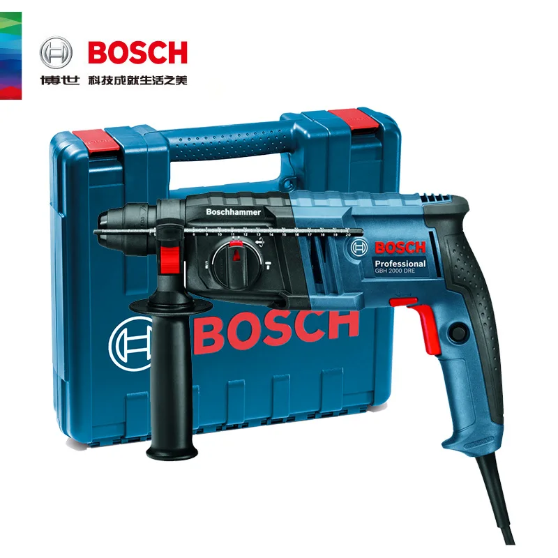 Электрический ударный молоток Bosch GBH2000DRE Многофункциональные бытовые