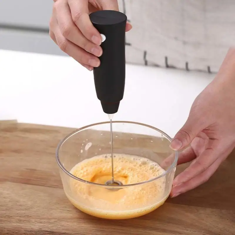

new multifunctional stainless steel wireless electric egg beater Food grade stainless steel stirring probe lightweight durable
