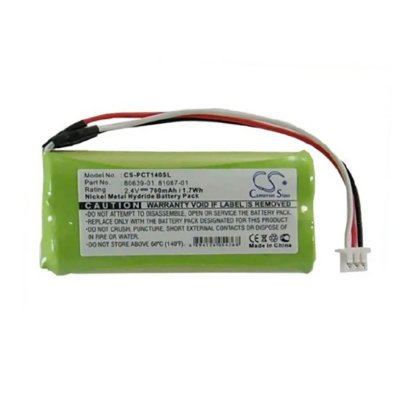 

Battery for Plantronics CT14 Earphone New Li-Polymer Rechargeable Accumulator Pack Replacement 80639-01 81087-01 2.4V 700mAh