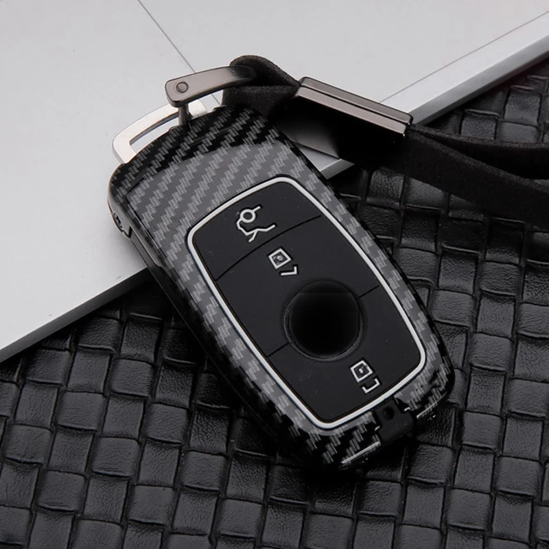 

Zinc Alloy Car Remote Key Case Cover For Benz Mercedes A-Class E-Class E43 W213 E300 E400 W213 2016 2017 2018 2019 Accessories