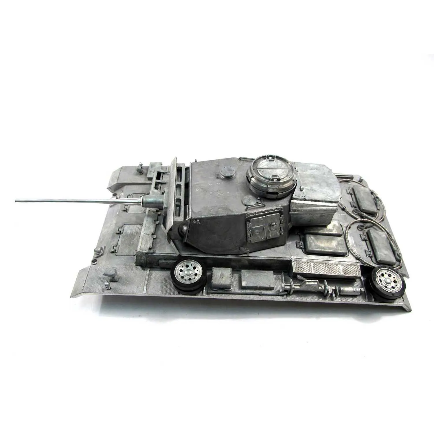 

Mato 1/16 German Panzer III RC Tank Metal Infrared Barrel Recoil Upper Hull W/ Turret MT139 TH19861