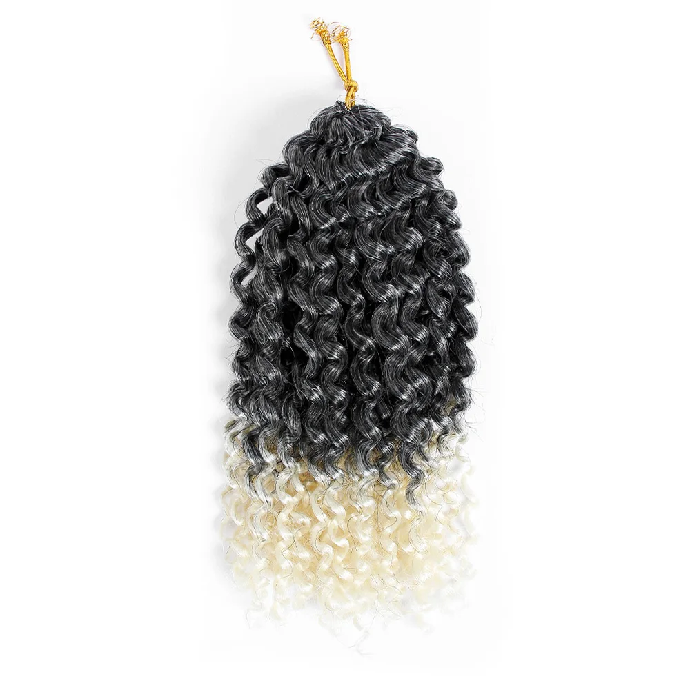 T1B/613 Marly Bob Ombre волосы для наращивания синтетические Marly Jerry curl ямайские прыгающие вязанные волосы афро кудрявые вязанные косы - Цвет: T1B/613