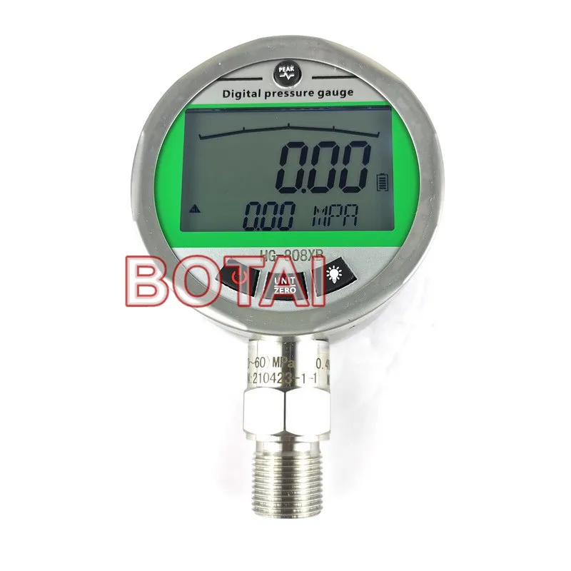 Манометр с цифровым дисплеем 0-60 МПа для дизельного топливного инжектора общей
