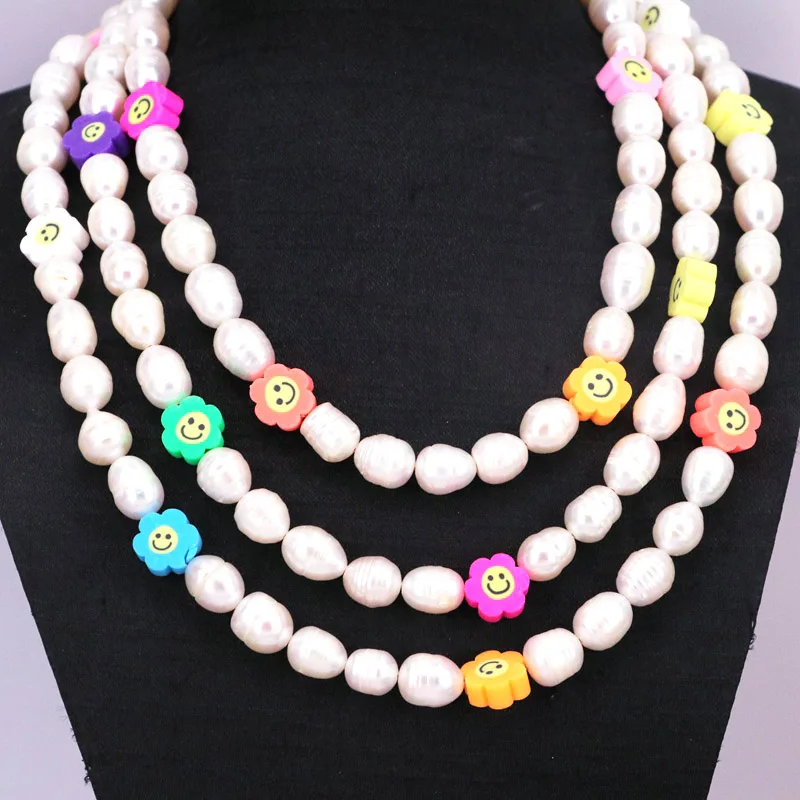 

Colour 10mm Love Heart Shape Clay Spacer Beads Polymer Clay Beads For Jewelry Making DIY Handmade Accessories