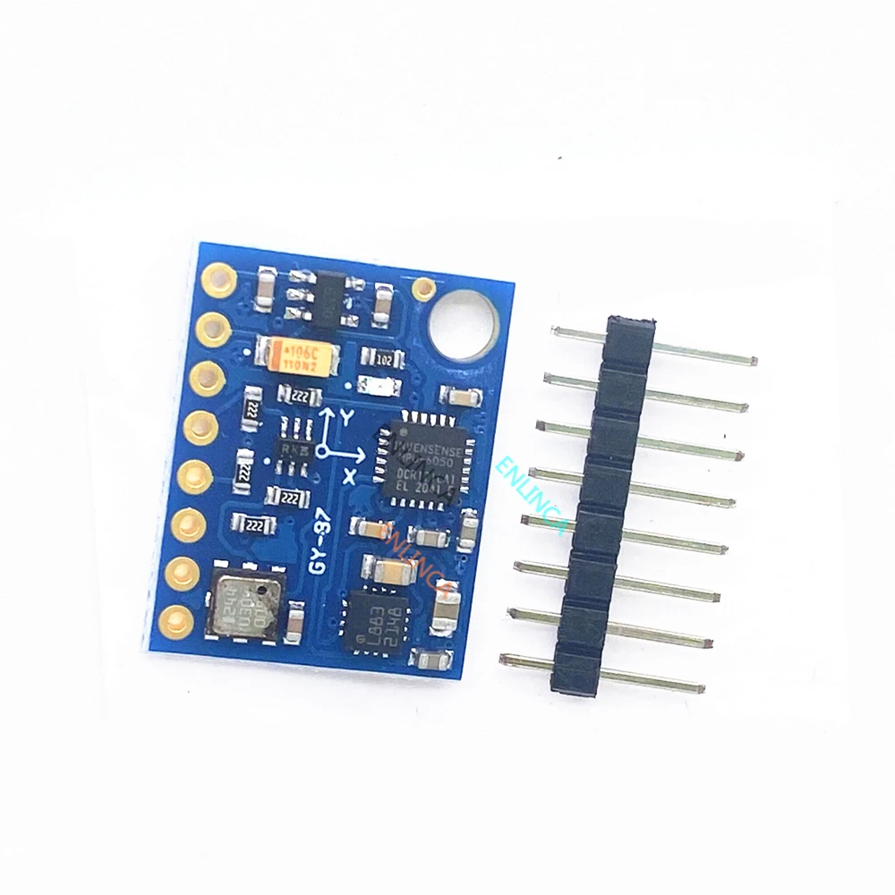Φ 10DOF модуль MPU6050 HMC5883L BMP180 GY87 сенсорный 3 в-5 в для высокой точности мощности |