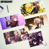 bbthbdnby anime seraph of the end hiiragi shinoa mouse mousepad size for gaming mousepads for overwatchcs goworld of warcraft