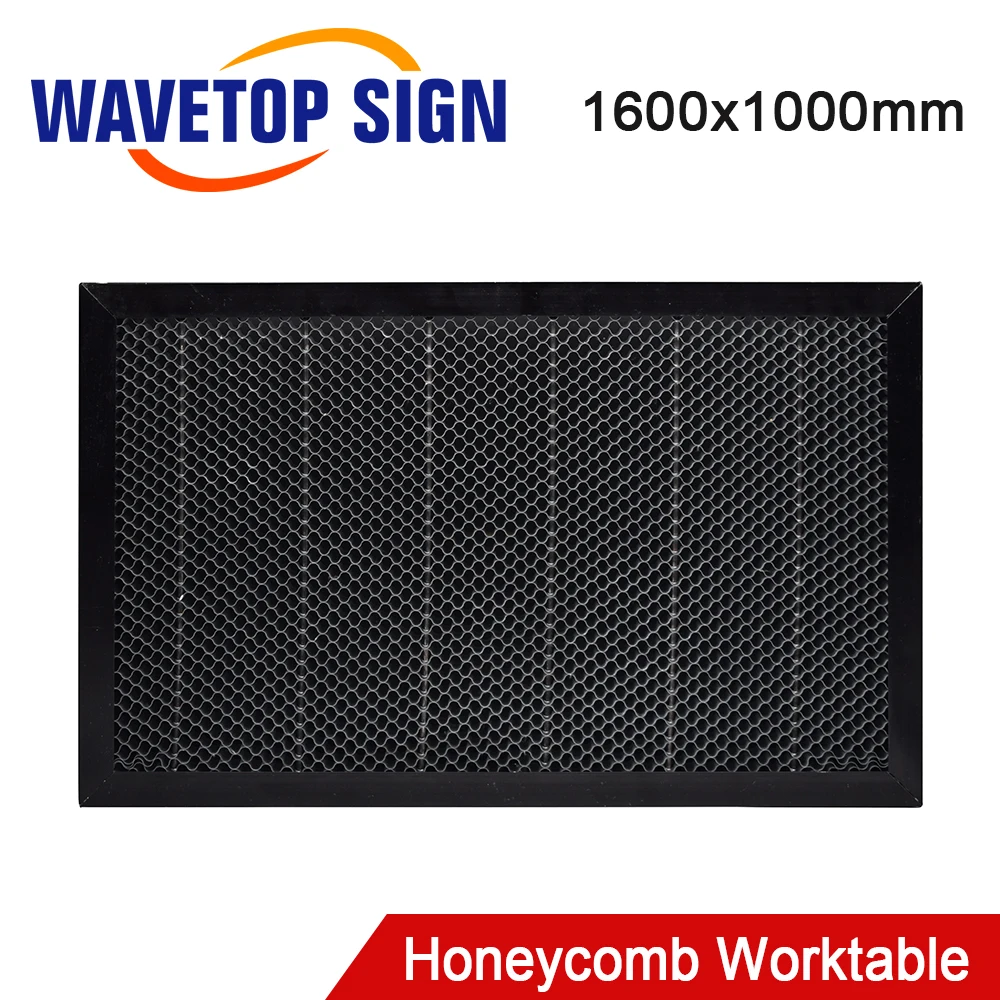 

WaveTopSign 1600x1000 мм, лазерная сотовая Рабочая панель, платформа, лазерные детали для CO2, лазерная фотография