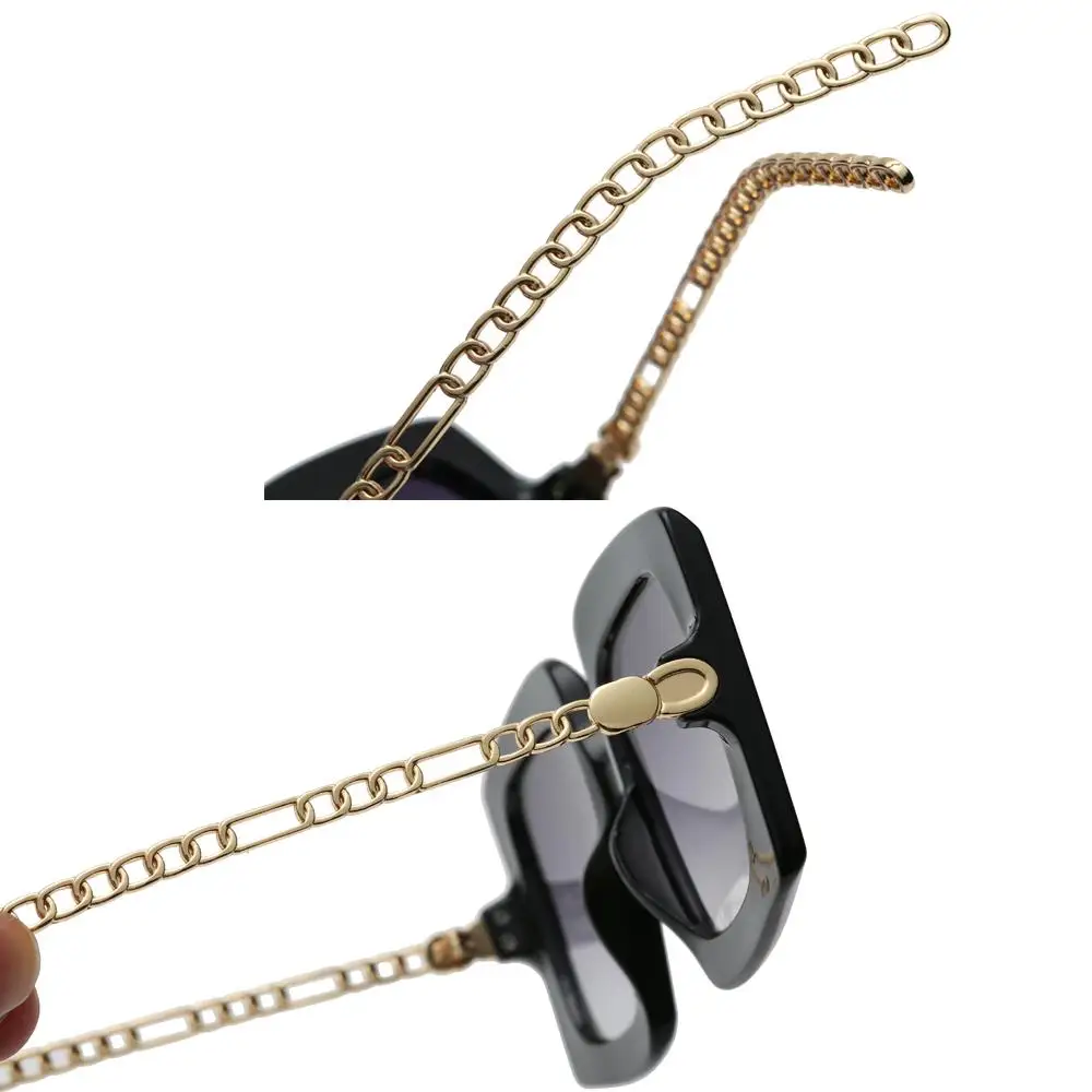 Очки солнцезащитные YAMEIZE женские модные большие брендовые дизайнерские