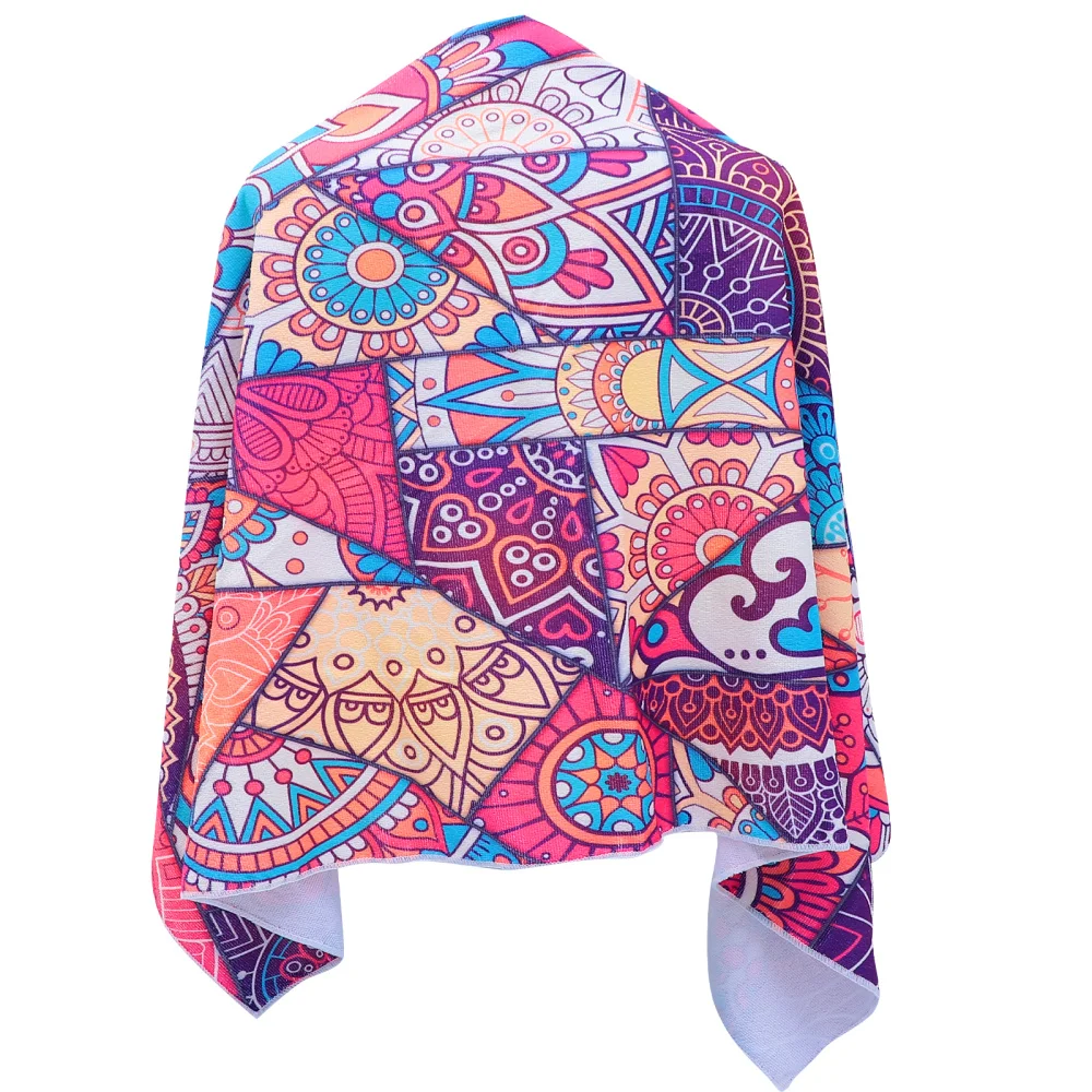 

Pretty Printing Pool Towel Bath Towel Quick Dry Mat Superfine Fiber Blanket