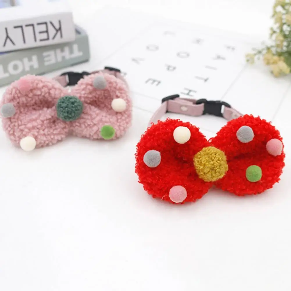 

Pet Necklace Adorable Pet Collar Kitten Dogs Festival Decor Collar