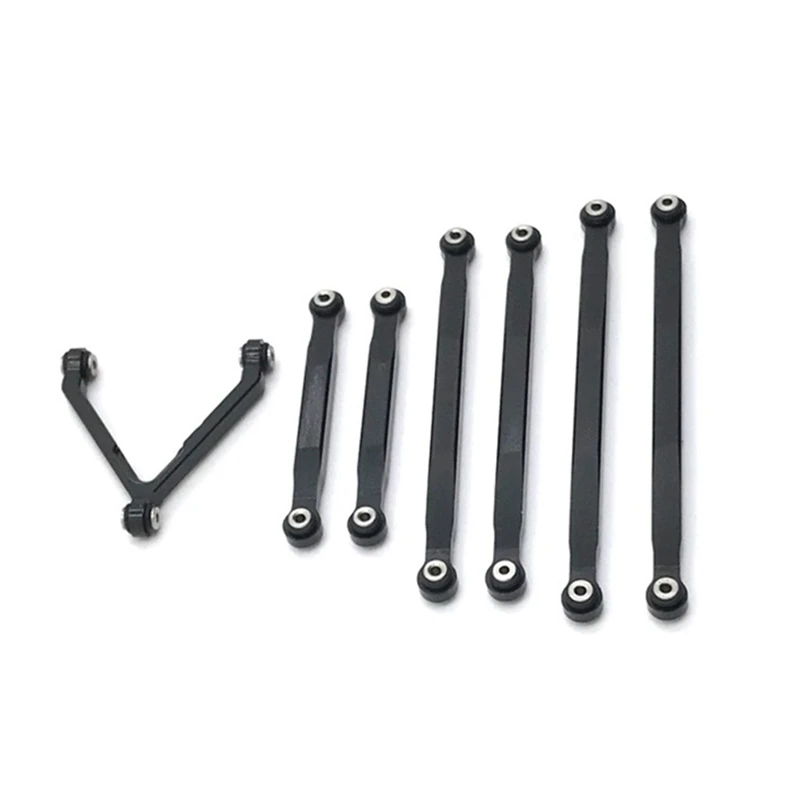 

Metal Suspension Links Set Link Rod Linkage Kit for Axial SCX24 90081 1/24 RC Crawler Car Upgrade Parts