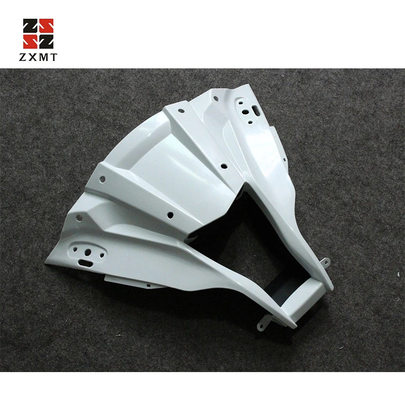 Полный комплект обтекателей ZXMOTO для Kawasaki ZX10R 2011 2015 10R 11 Неокрашенная белая ABS