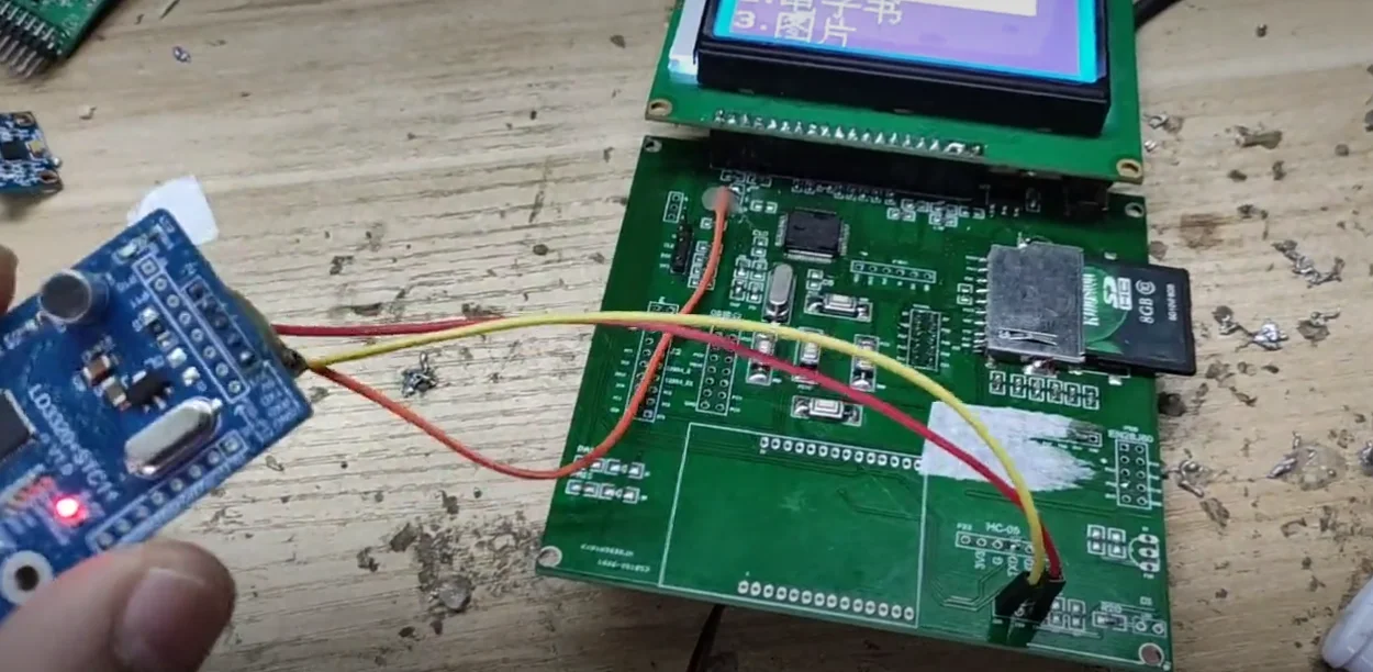 

Stm32 MCU Voice Recognition Multi-function Mp3 12864 LCD Display